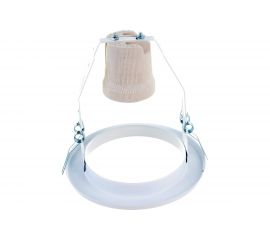 Точечный светильник Светкомплект E27х60Вт белый R80.W 