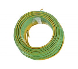 Провод ОРЕОЛ ПуВ нг А LS 1х6,0 желто-зеленый 50м 83261 