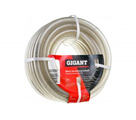 Прозрачный армированный масло-бензостойкий шланг Gigant 1"", 25 м, 3 слоя GRH-06 