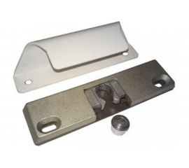 Комплект балконной ручки с защелкой Левша Lux, белый, под профиль 13 мм У1-0459.Б 