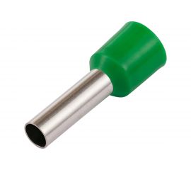 Наконечник-гильза duwi Е6012 6мм2 с изолированным фланцем, 25 шт./уп., 26677 8 