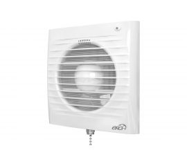 Осевой вытяжной вентилятор с антимоскитной сеткой и шнуровым тяговым выключателем ERA D 100 4S-02 