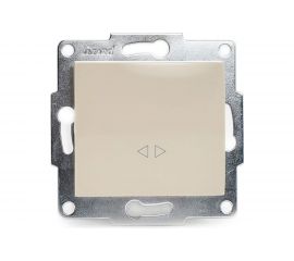 Промежуточный выключатель Lezard KARINA крем 707-0388-107 