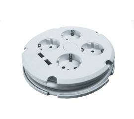 Удлинитель Navigator NPE-USB02-04-150-ESC-3X1с/з выключатель 4 гнезда 1.5м USB2.1A 61456 