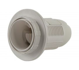 Патрон IN HOME Е14-ППК пластиковый с прижимным кольцом 4690612032290 