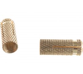 Забиваемый анкер цанга Качественный КРЕПЕЖ М8 латунь 100 шт. 0500039 КЧ 