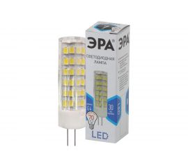 Светодиодная лампа ЭРА LED smd JC-7w-220V-corn, ceramics-840-G4 Б0027860 
