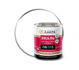 Эмаль Лакра ПФ-115 белая, 2.8 кг 90001106301 