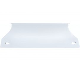 Дверная ручка для балкона Левша стальная, белая У1-0409.Б 