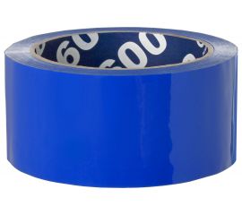 Упаковочная клейкая лента UNIBOB 600 синяя 48 мм х 66 м 214934 