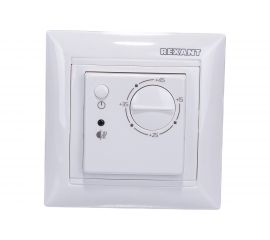 Терморегулятор механический RX-308B (белый) REXANT 51-0562 