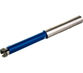 Сверло ""ЭКСПЕРТ"" алмазное (4 мм; Р100) по стеклу Зубр 29860-04 