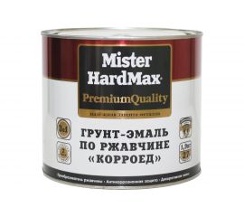 Грунт-эмаль по ржавчине HardMax Корроед RAL 7035 светло-серый, банка 1.9 кг, 1 шт. 4690417071609 