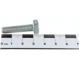 Болт Стройметиз полная резьба DIN933 М8х30, класс прочности 5.8, цинк 60 шт. 3011638 