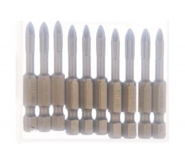 Биты EXPERT (E 1/4; PZ 1; 50 мм; 10 шт.) KRAFTOOL 26123-1-50-10 