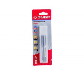 Ручной одинарный метчик для нарезания метрической резьбы Зубр ""МАСТЕР"" М20x2,5 4-28004-20-2.5 