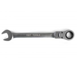 Гаечный трещоточный ключ с шарниром КВТ 17 мм 79198 