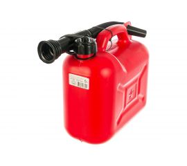 Канистра пластиковая для технических жидкостей, красная 5 л GL-320 ГЛАВДОР 52335 