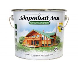 Деревозащитное средство Здоровый Дом палисандр 3 л 90000857559 