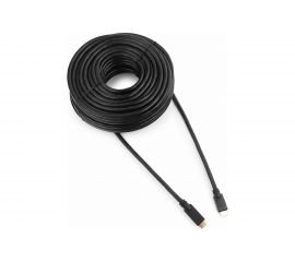 Кабель Cablexpert HDMI, 30м, v1.4, 19M/19M, черный однонаправленный CC-HDMI4-30M 