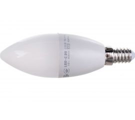 Лампа IEK LED, C35, свеча, 9вт, 230В, 4000К, E14 LLE-C35-9-230-40-E14 