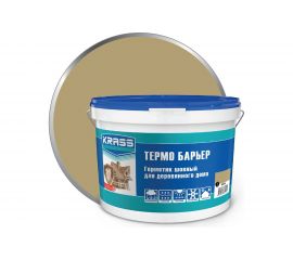 Акриловый герметик KRASS Термо Барьер для деревянного дома 7 кг сосна Лк-00008875 