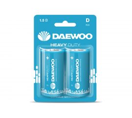Солевая батарейка DAEWOO R20 Heavy Duty 2021 BL-2 5029484 