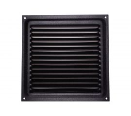 Решетка вентиляционная 150х150 мм черный муар Трибатрон 87141 