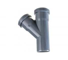 Тройник ПОЛИТЭК 50х50/45 градусов 205045 
