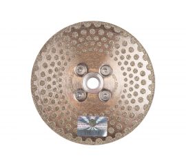 Круг алмазный отрезной/шлифовальный Гальваника TWIN (125 мм; М14) DIAM 000689 