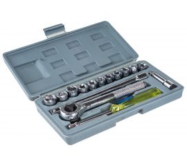 Набор инструментов в кейсе TUNDRA универсальный, 1/4"", 17 предметов 881847 