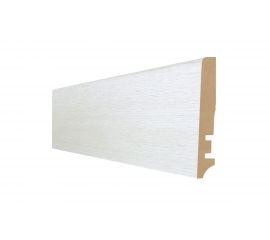 Плинтус Natur (16х81х2400 мм; МДФ; Изящный дуб белый) Hannahholz 61.02.81404.44 