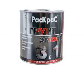 Грунт-эмаль темно-вишневый ""3 в 1"" РасКрас RAL 3005 2,5 кг 4690417023530 