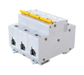 Автоматический выключатель IEK ВА47-150, 3Р, 125А, 15кА, характеристика D MVA50-3-125-D 