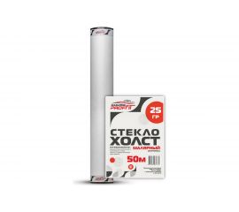 Стеклохолст малярный армирующий 25 г/кв.м; 50 м (исп. краска, отделка стен потолков ) PROFFIT 00002261 