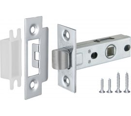 Врезная защелка PUNTO L45-8 CP хром 36923 