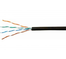 Кабель SkyNet Standart UTP outdoor 4x2x0,48, медный, FLUKE TEST, кат.5e, однож., 305 м, box, черный CSS-UTP-4-CU-OUT 