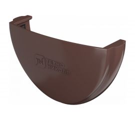 ПВХ заглушка желоба Технониколь (коричневый; 1 шт) TN359454 