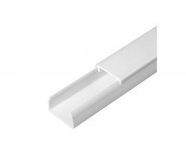Кабель-канал Промрукав белый 2-й замок в г/к 25х16 2м PR.062516 