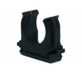 Крепеж-клипса для труб Урал ПАК черная, d25 мм, 100 шт. АТ-30125-100 