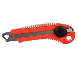 Технический нож FIT IT 18 мм усил.с вращающимся прижимом 10238 