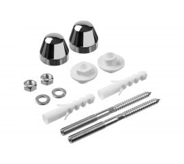 Набор для крепления раковин и писсуаров Зубр цвет хром 44221 