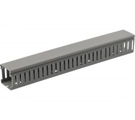 Кабель канал ЭРА KK4060PERF перфорированный, 40х60, серый, 24м Б0050775 