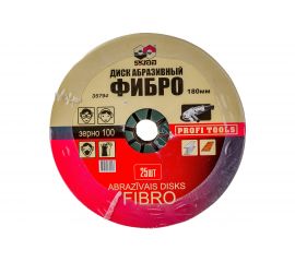 Диск фибровый (25 шт; 180 мм; P100) SKRAB 35794 