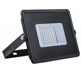 Светодиодный прожектор Feron LL-918 2835 SMD 10W 6400K IP65 AC220V/50Hz черный с матовым стеклом 29489 