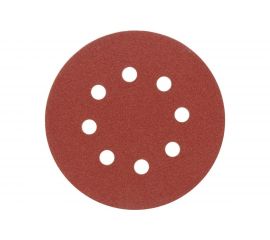 Круг шлифовальный абразивный с перфорацией (5 шт; 125 мм; Р80) для резиновых дисков VOREL 8578 