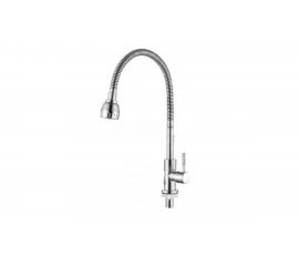 Кран LEDEME моно с гибким изливом L74295 65667 