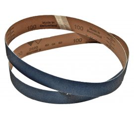 Лента шлифовальная абразивная (2 шт; 30x533 мм; P100) для ленточного напильника ABRAFORM sm-30-533-100 