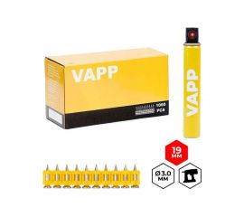 Усиленные гвозди для монтажного пистолета VAPP 16х3 мм, с газовым баллоном 165 мм VAPP.G-CN316 