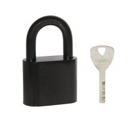 Навесной замок Fuaro PL-15-40 Black диск. 4 кл., блистер 42277 